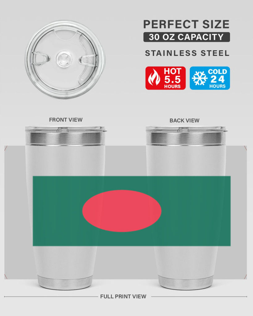 Bangladesh 184#- world flags- Tumbler