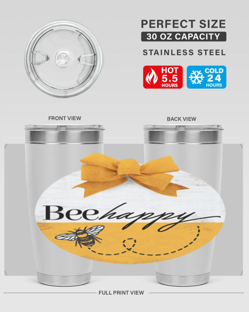 Bee Happy Mockup27#- spring- Tumbler