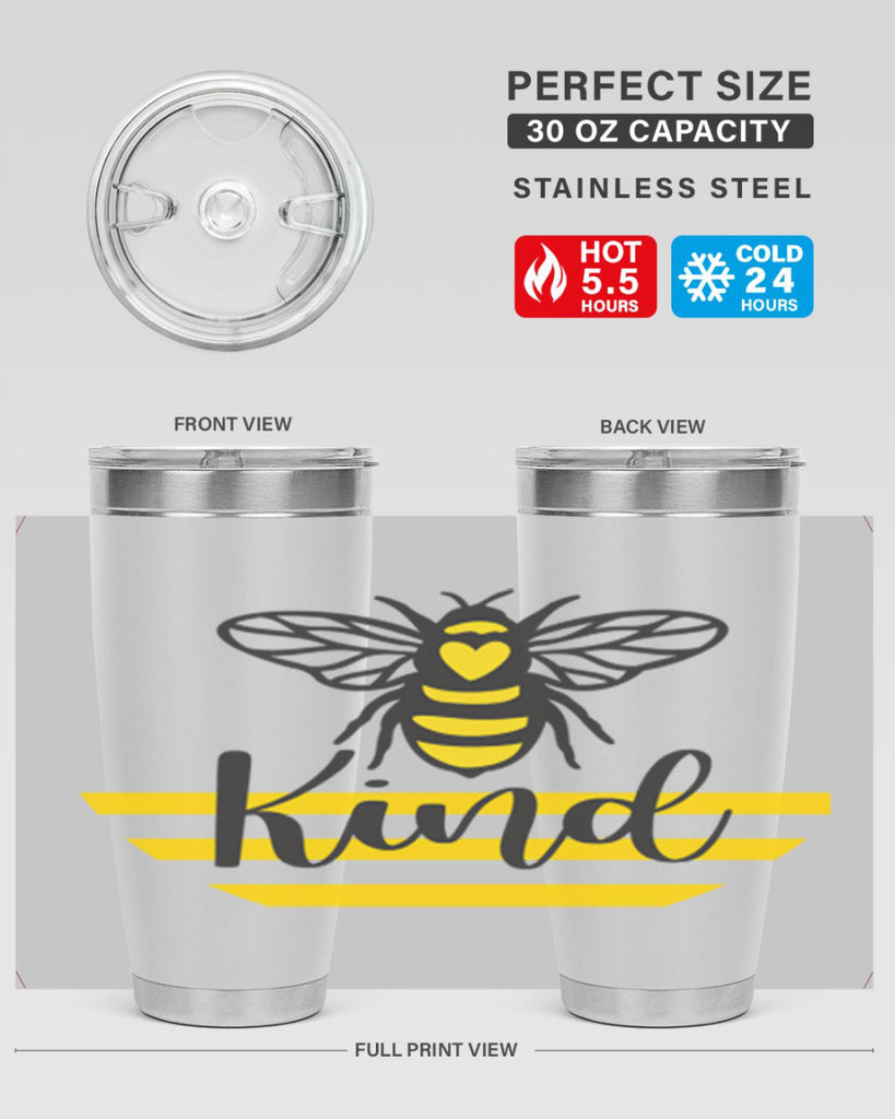 Bee Kind32#- spring- Tumbler