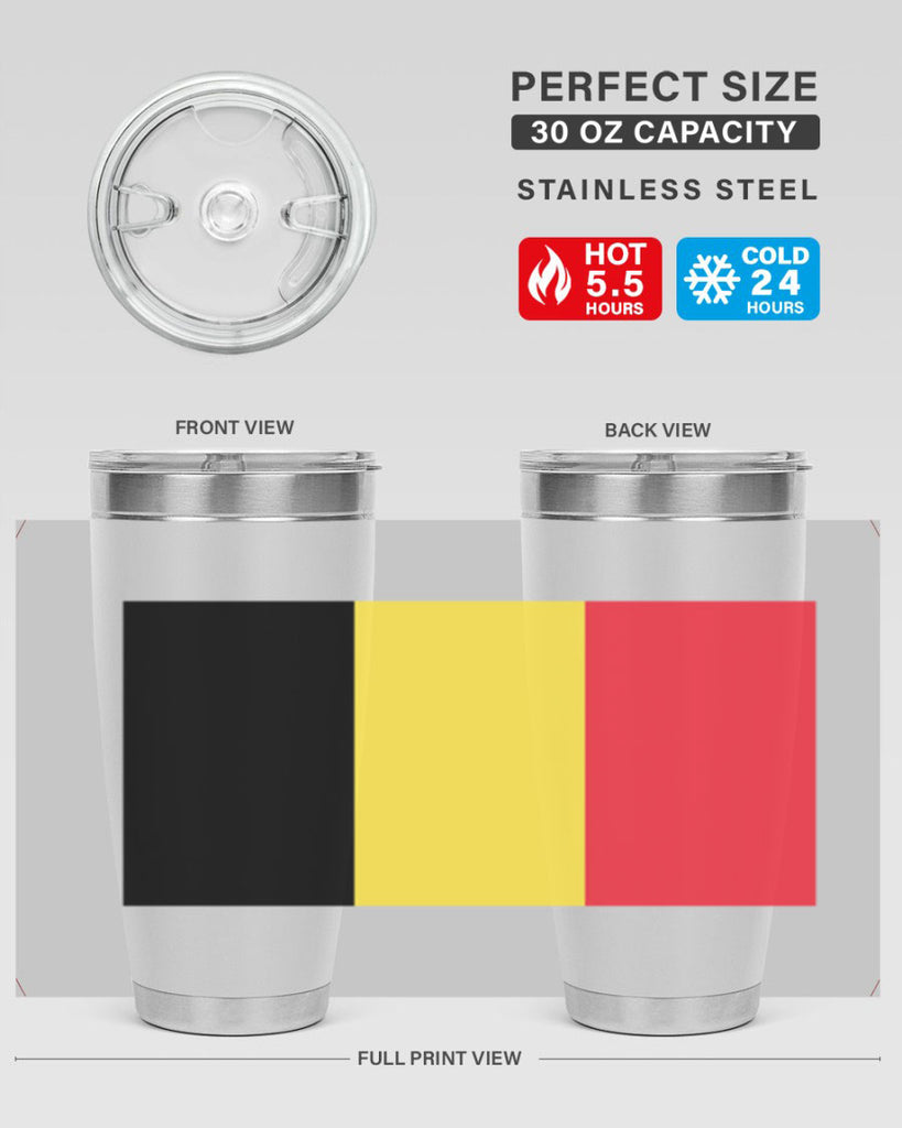 Belgium 181#- world flags- Tumbler