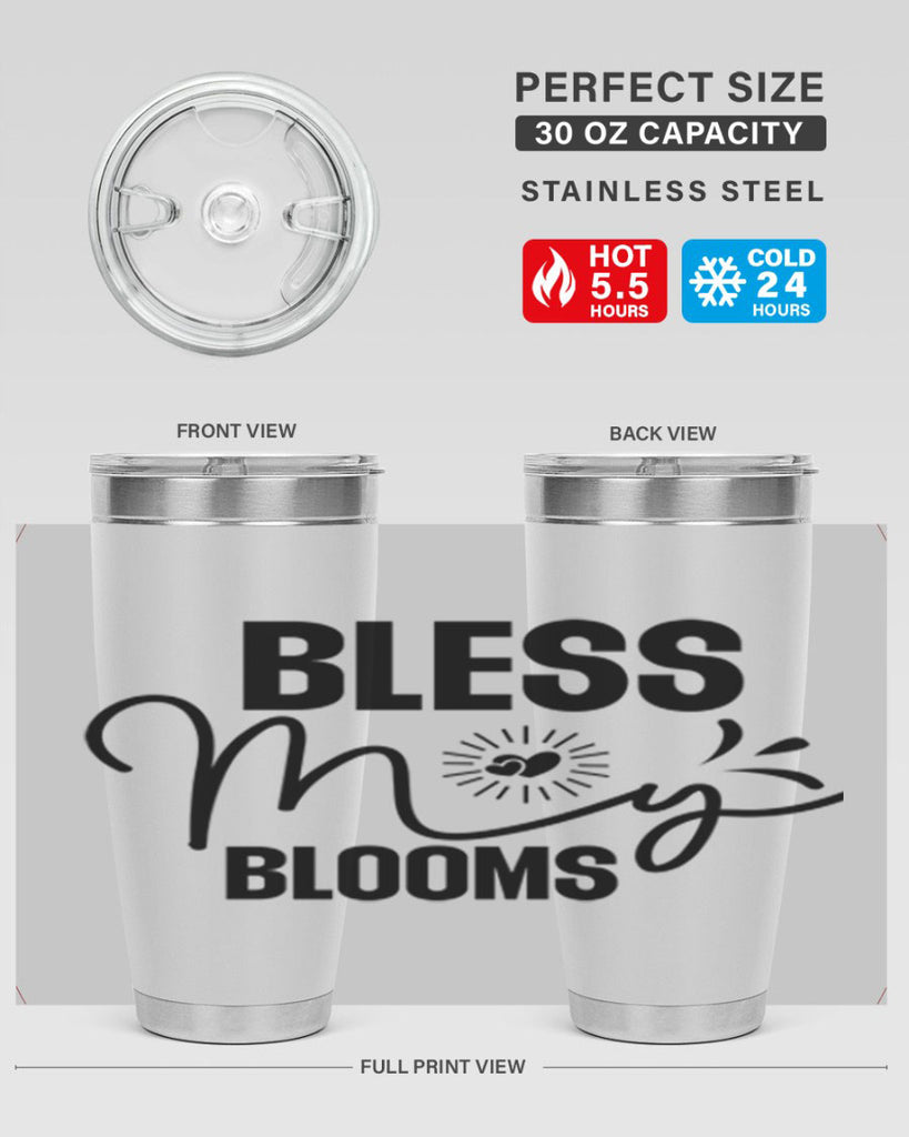 Bless My Blooms 42#- spring- Tumbler