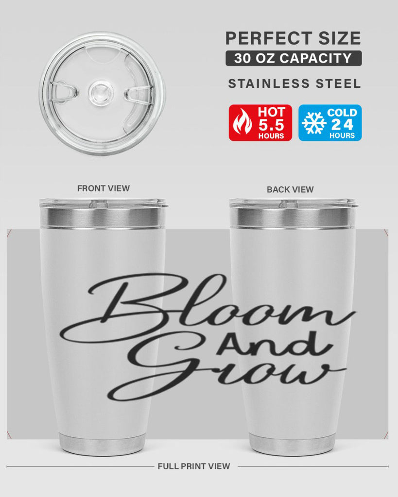 Bloom and grow  83#- spring- Tumbler
