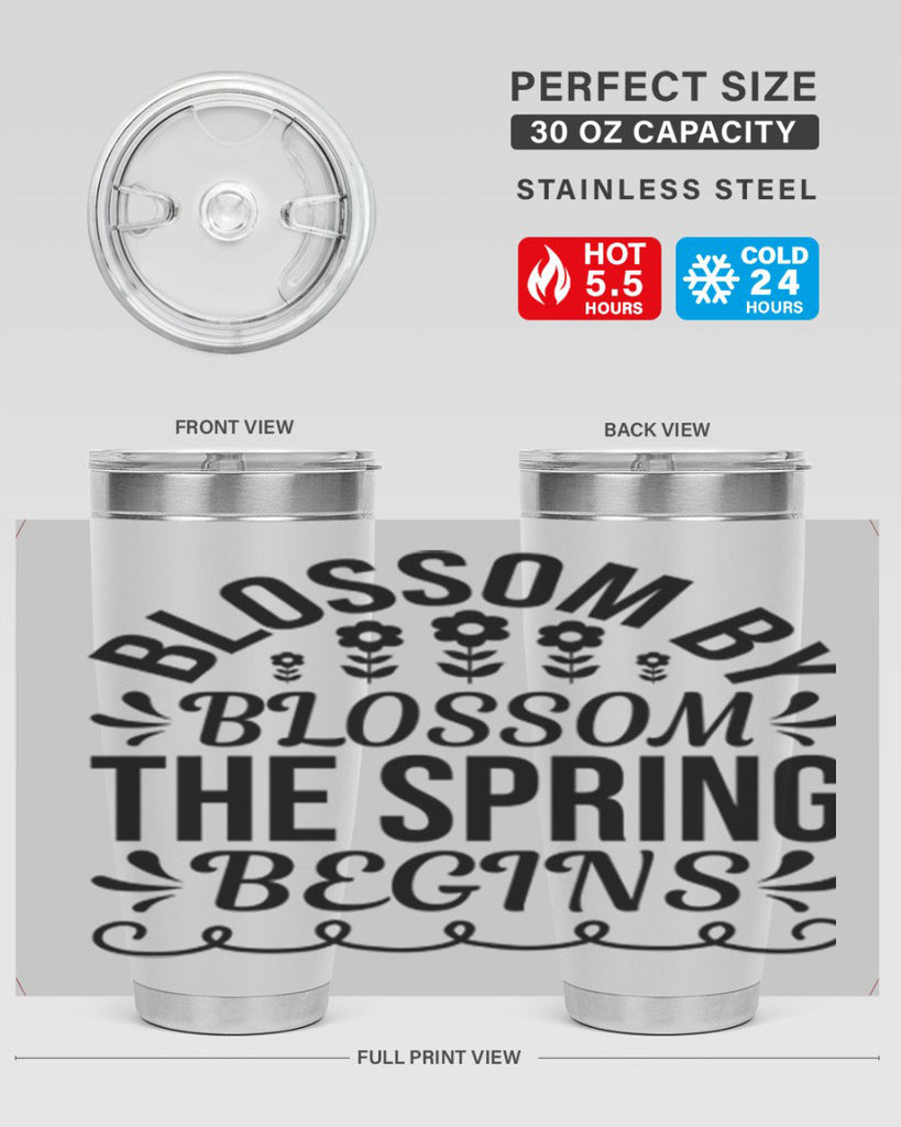 Blossom by blossom the spring 93#- spring- Tumbler