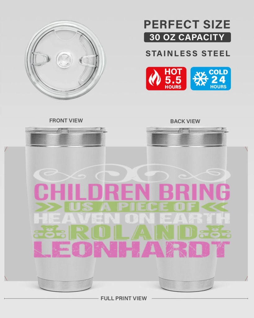 Children bring us a piece of Heaven Style 284#- baby- tumbler