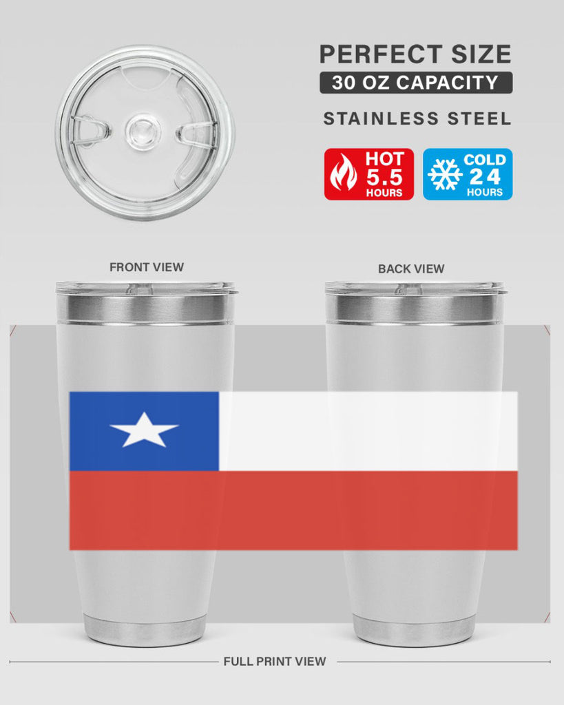 Chile 163#- world flags- Tumbler