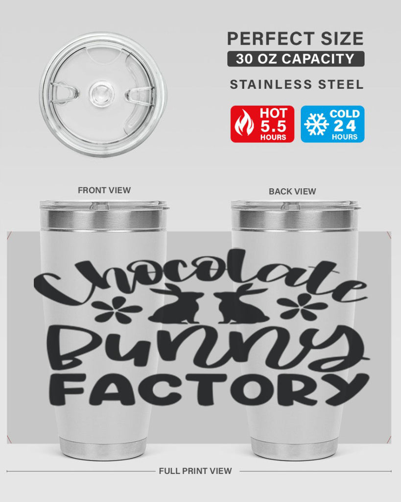 Chocolate bunny factory  110#- spring- Tumbler