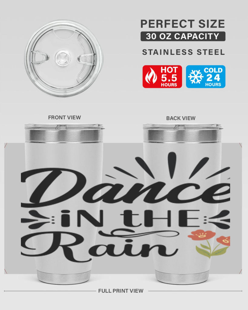 Dance in the Rain  121#- spring- Tumbler