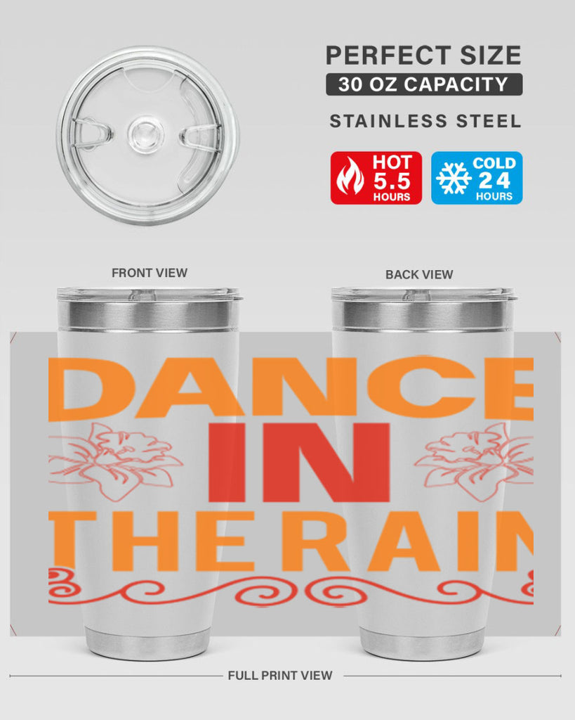 Dance in the rain 117#- spring- Tumbler