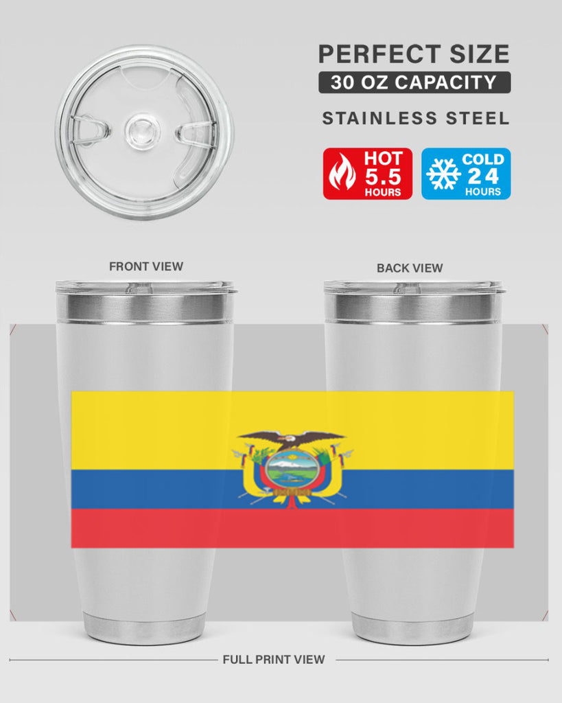 Ecuador 147#- world flags- Tumbler