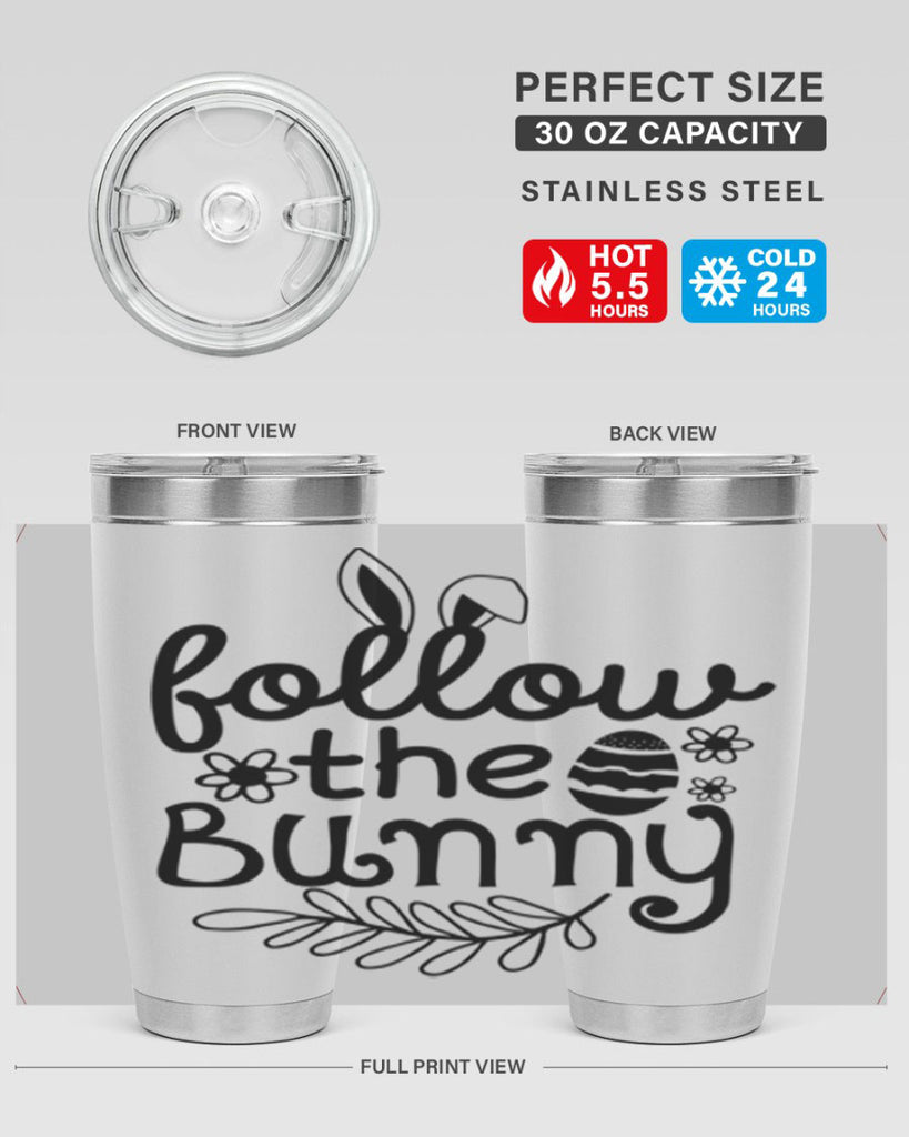 Follow the bunny  142#- spring- Tumbler