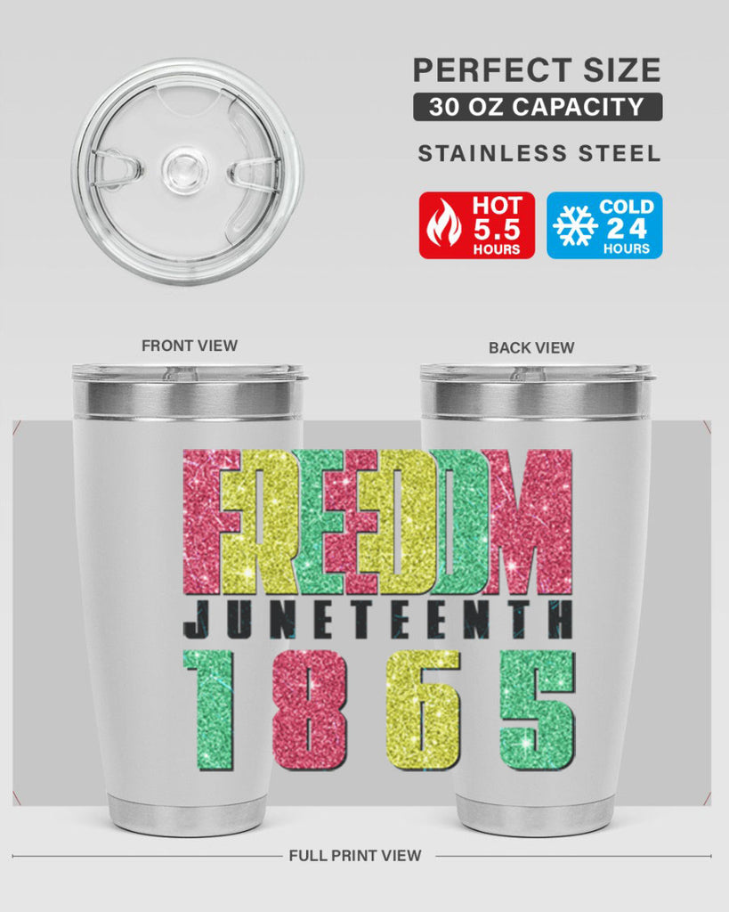 Freedom Juneteenth Since 1865 Design 16#- Juneteenth- tumbler