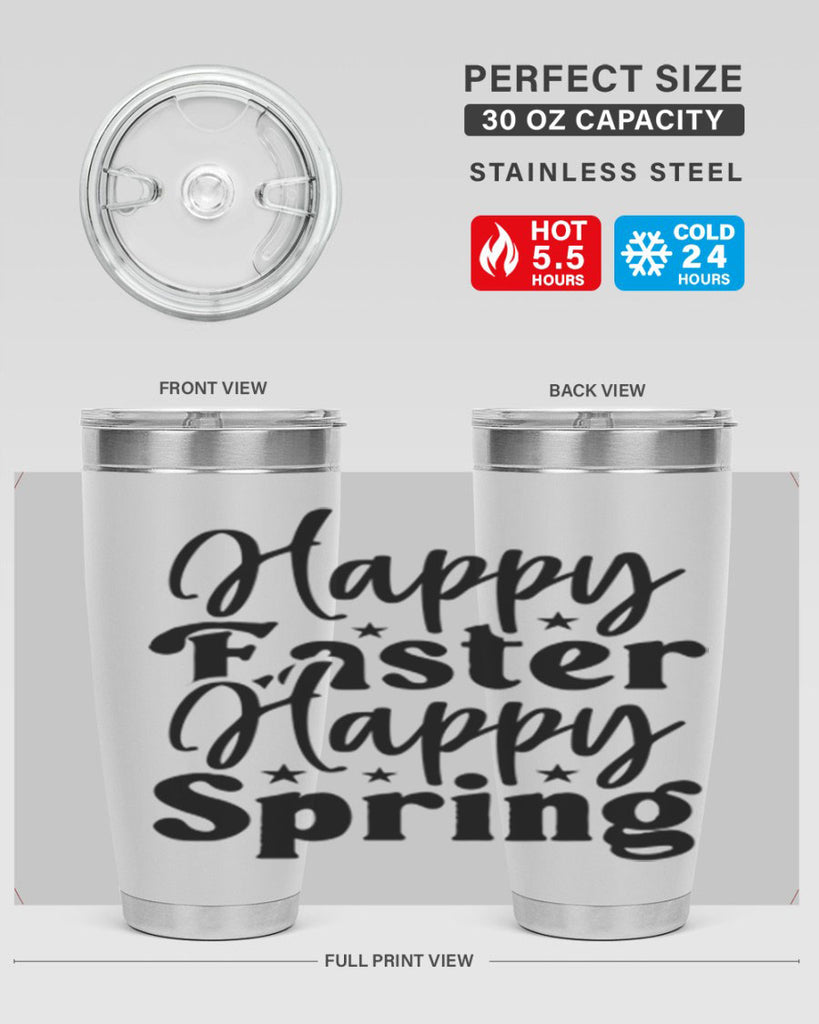 Happy Easter Happy Spring 156#- spring- Tumbler