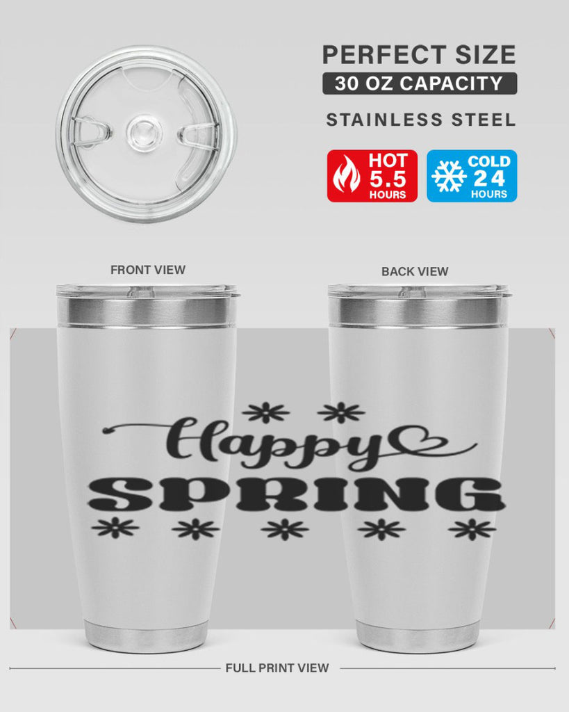 Happy spring  178#- spring- Tumbler