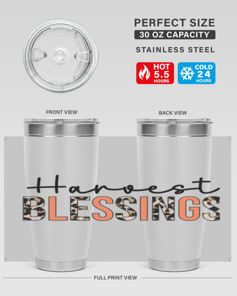 Harvest blessings 263#- fall- Tumbler