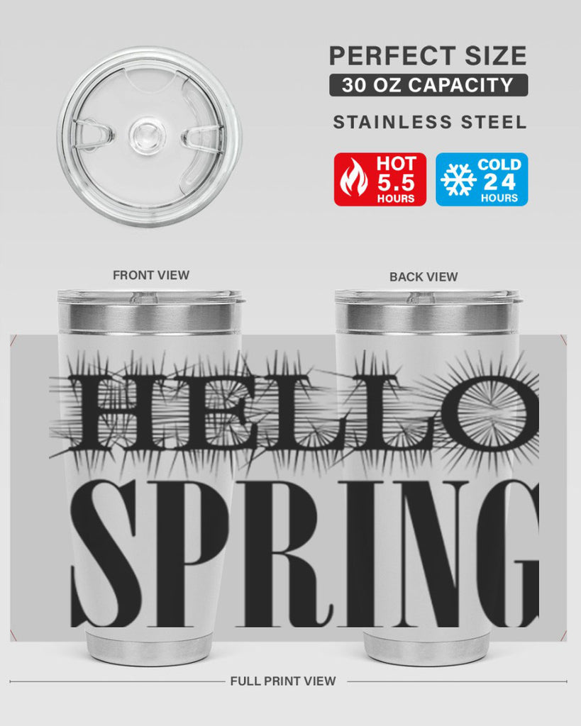 Hello spring  226#- spring- Tumbler