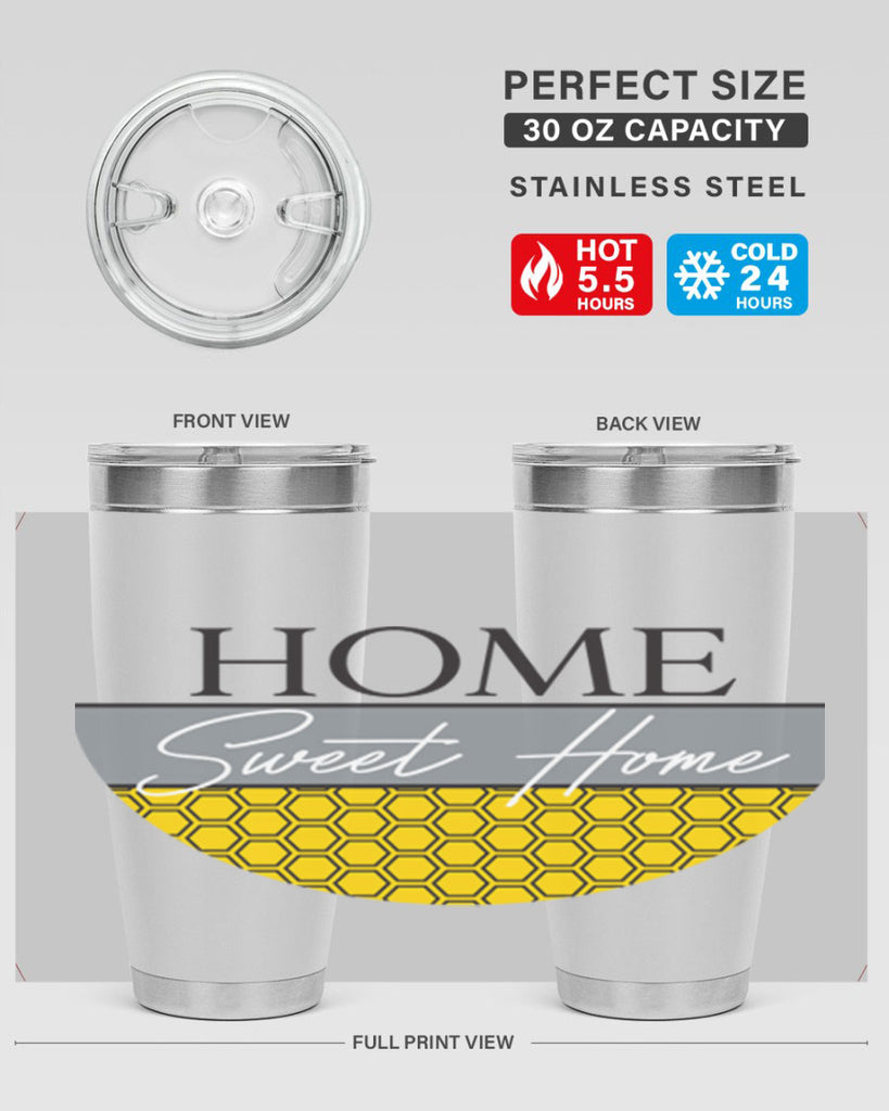 Home Sweet Home Hive lines246#- spring- Tumbler