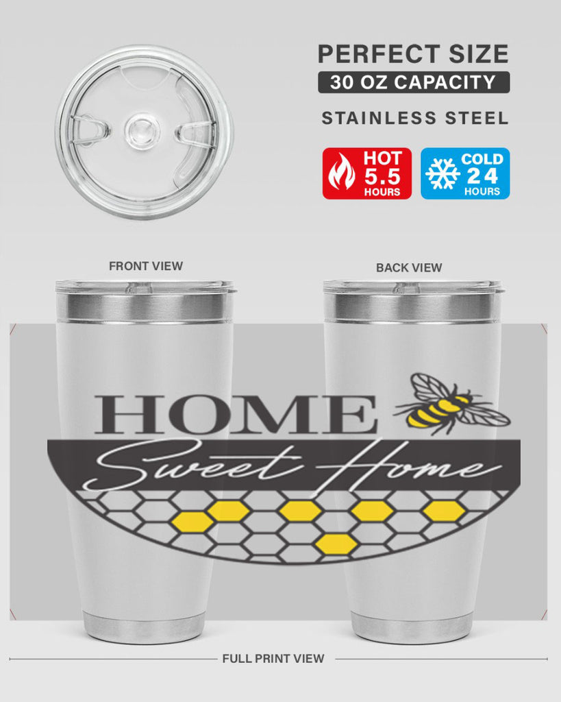 Home Sweet home bee and hive244#- spring- Tumbler