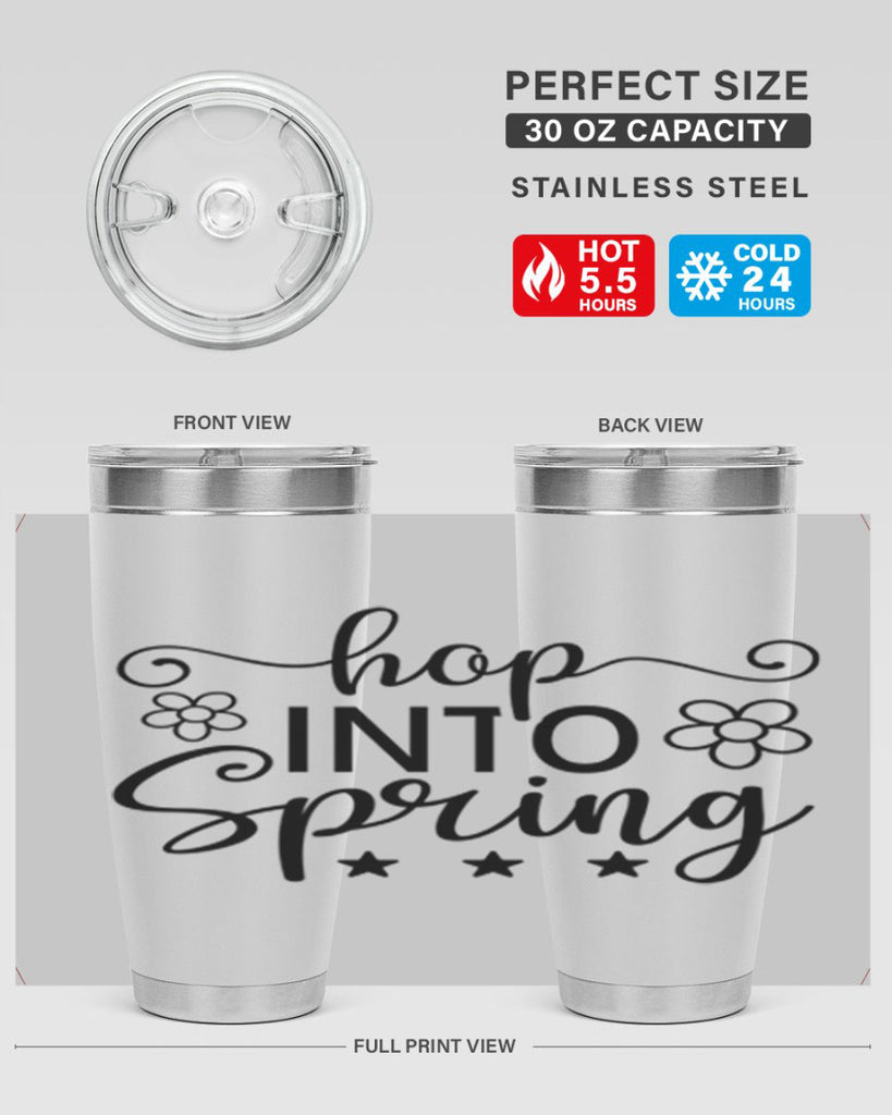 Hop into spring  252#- spring- Tumbler
