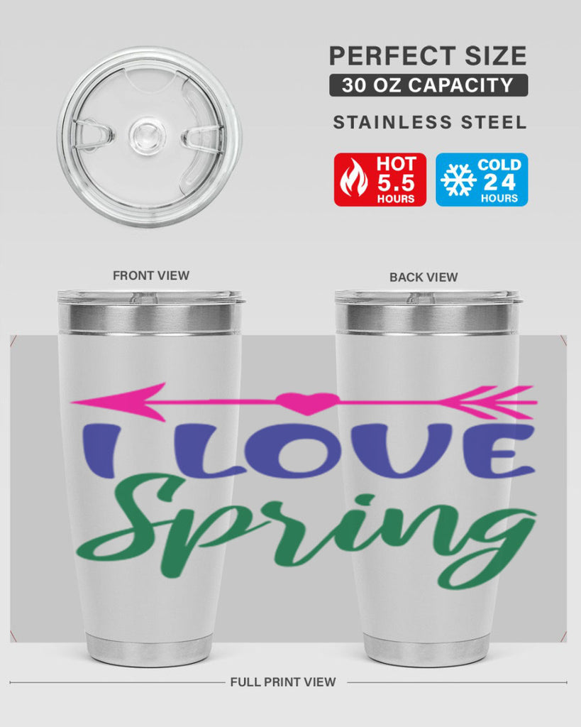I Love Spring 272#- spring- Tumbler