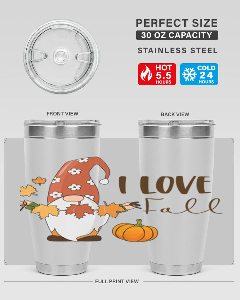 ILoveFallGnome 344#- fall- Tumbler