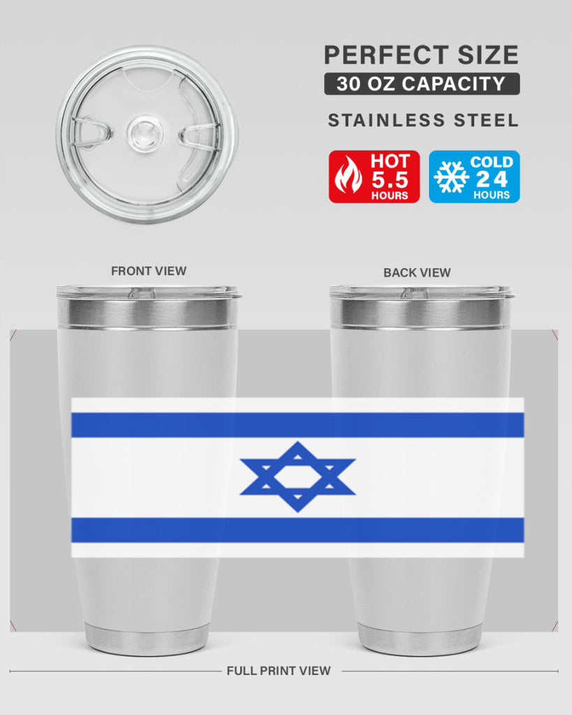Israel 116#- world flags- Tumbler
