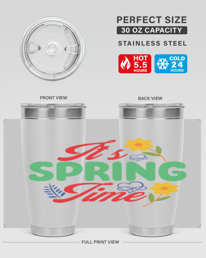 It's Spring Time 277#- spring- Tumbler