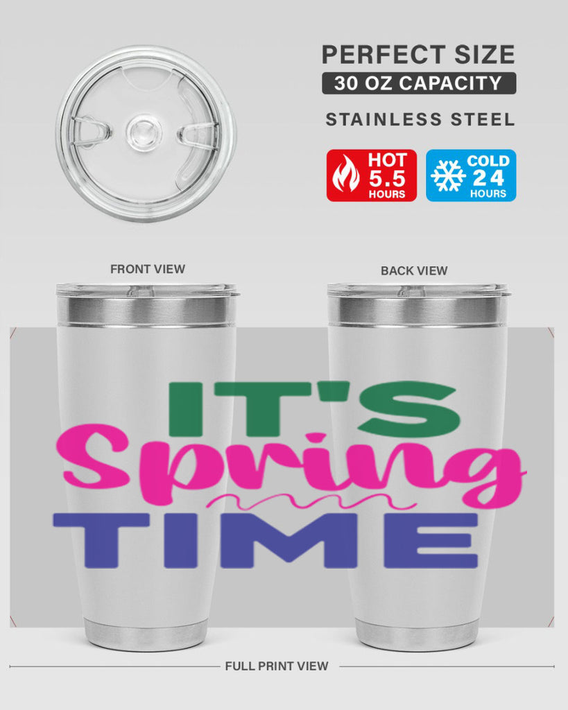 It's Spring Time 278#- spring- Tumbler