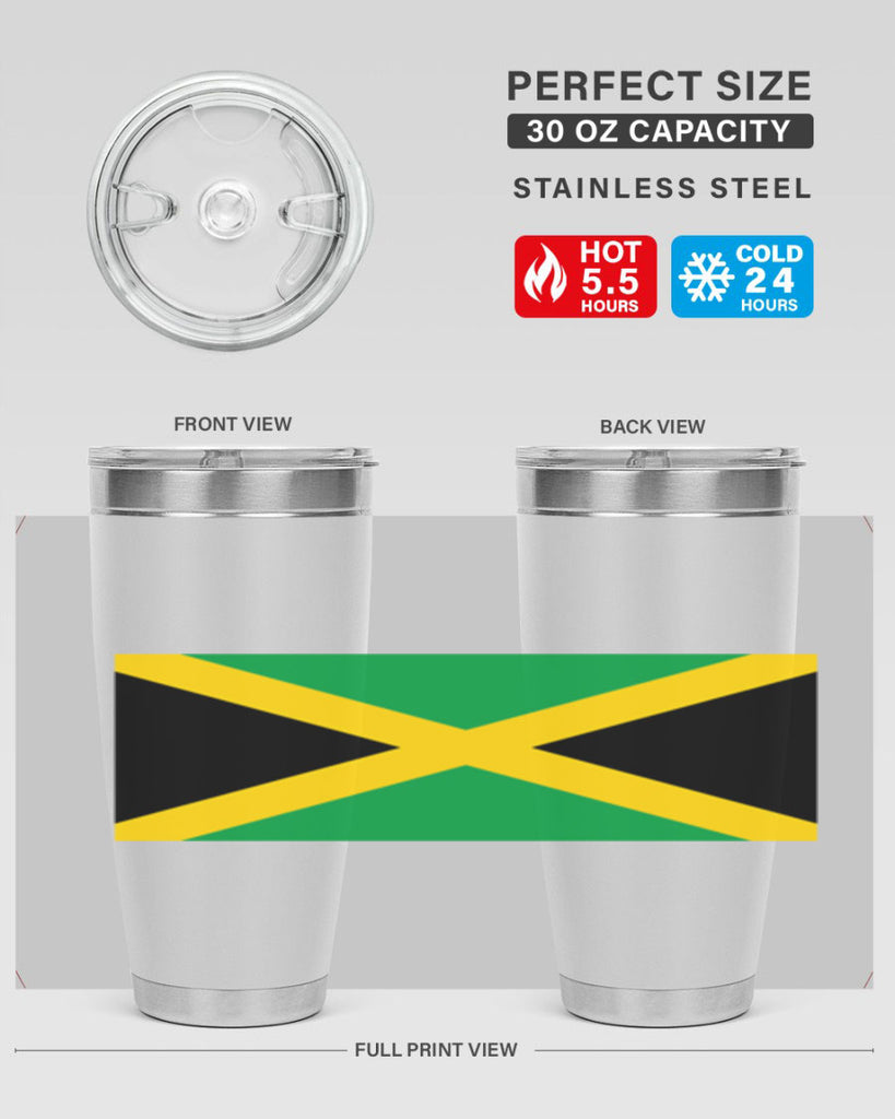 Jamaica 114#- world flags- Tumbler