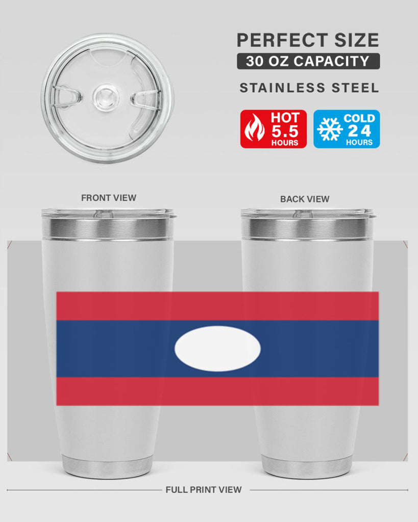 Laos 105#- world flags- Tumbler