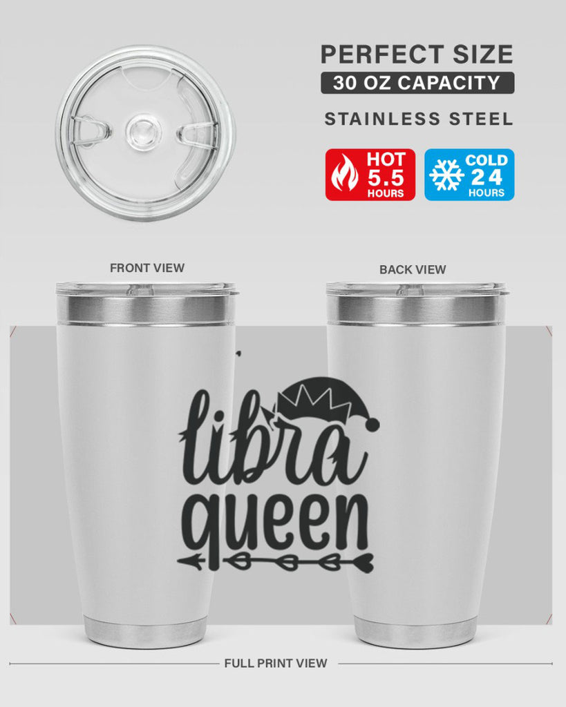 Libra queen 326#- zodiac- Tumbler