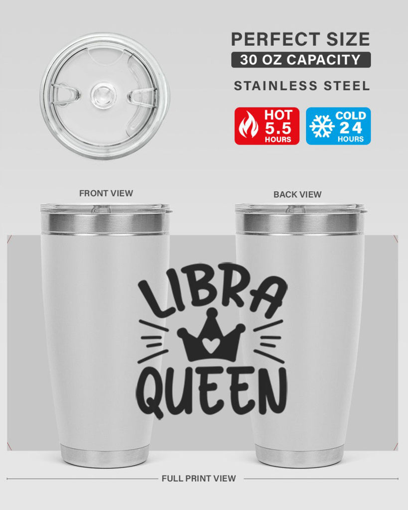 Libra queen 327#- zodiac- Tumbler