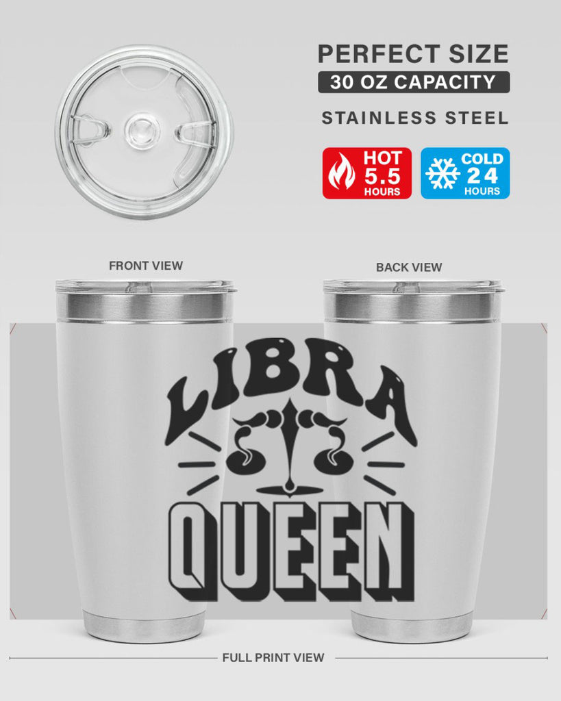 Libra queen 329#- zodiac- Tumbler