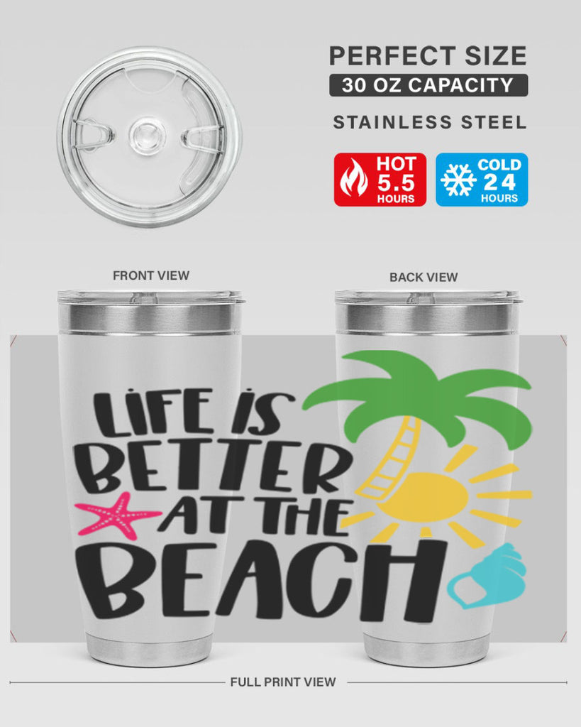 Life Is Better At The Beach Style 34#- summer- Tumbler
