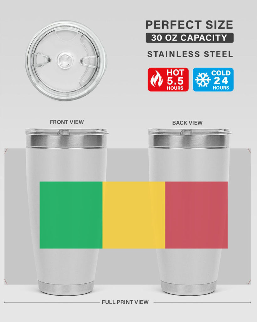 Mali 92#- world flags- Tumbler