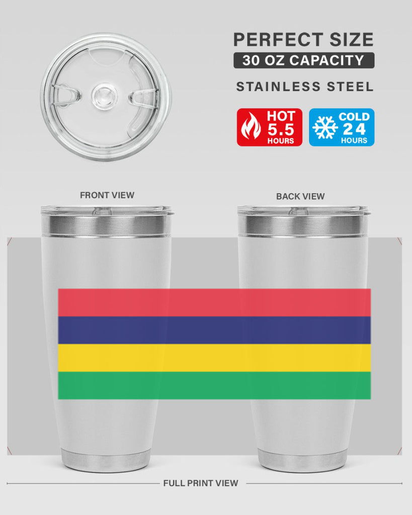 Mauritius 88#- world flags- Tumbler