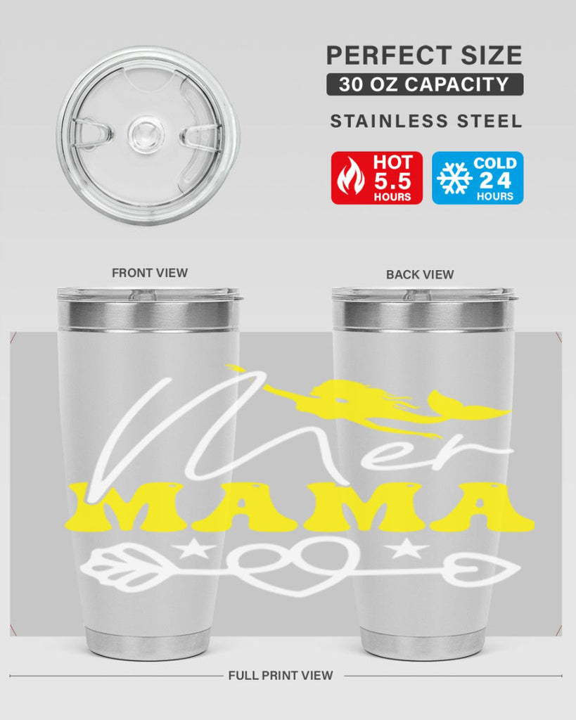 Mer Mama 332#- mermaid- Tumbler