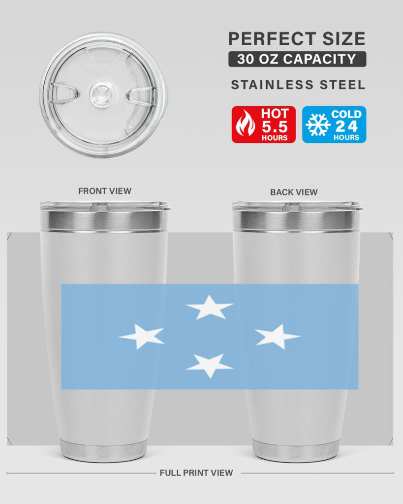 Micronesia 86#- world flags- Tumbler