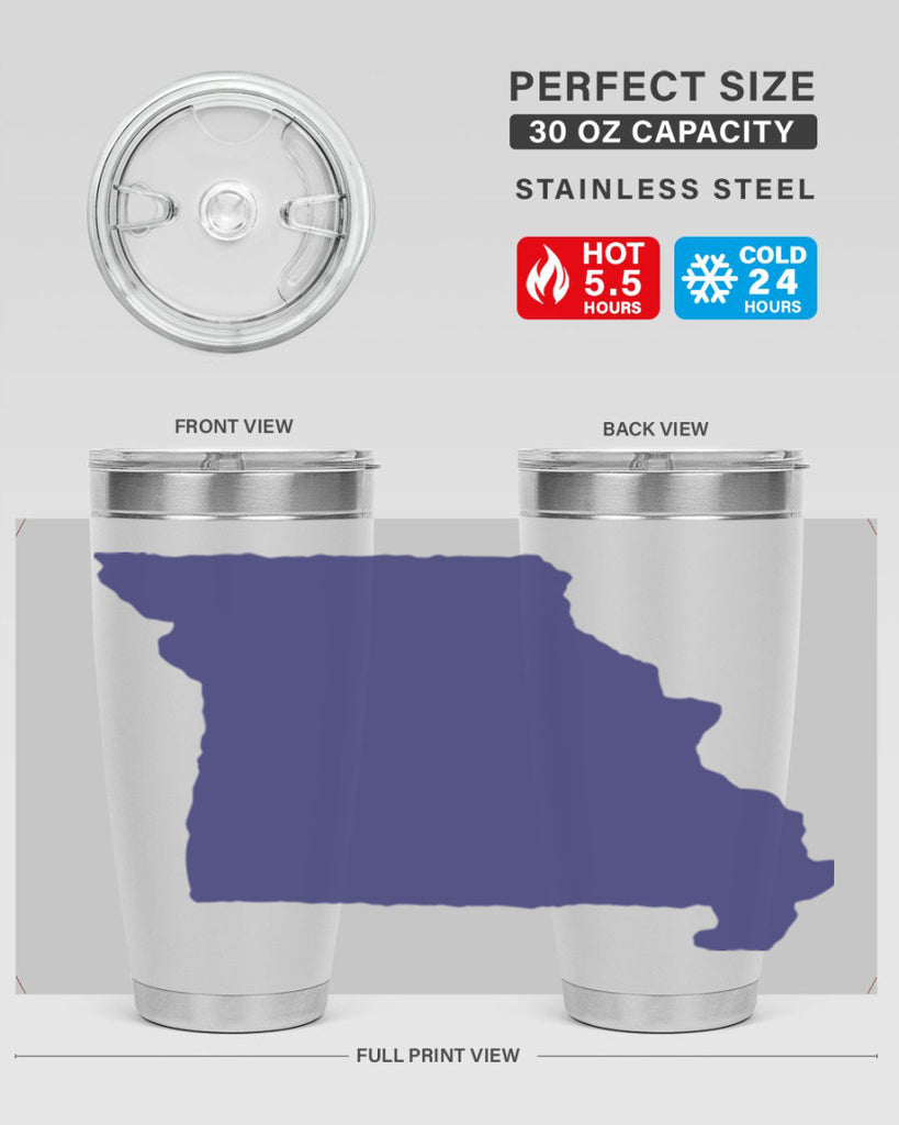 Missouri 26#- stateflags- Tumbler