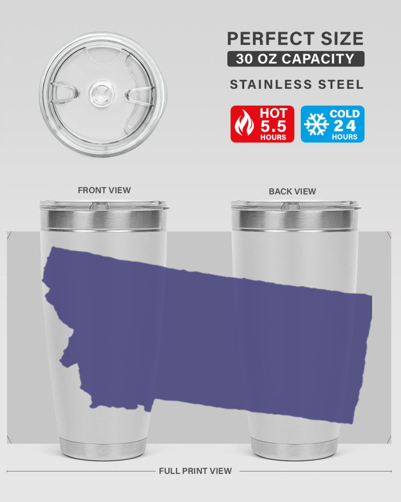 Montana 25#- stateflags- Tumbler