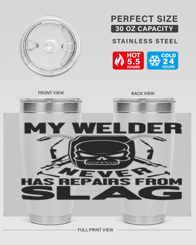 My welder never Style 7#- welder- tumbler
