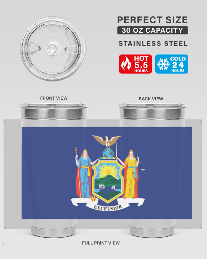 New York 20#- Us Flags- Tumbler