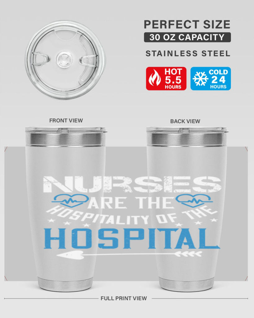 Nurses are the hospitality of the hospital Style 284#- nurse- tumbler