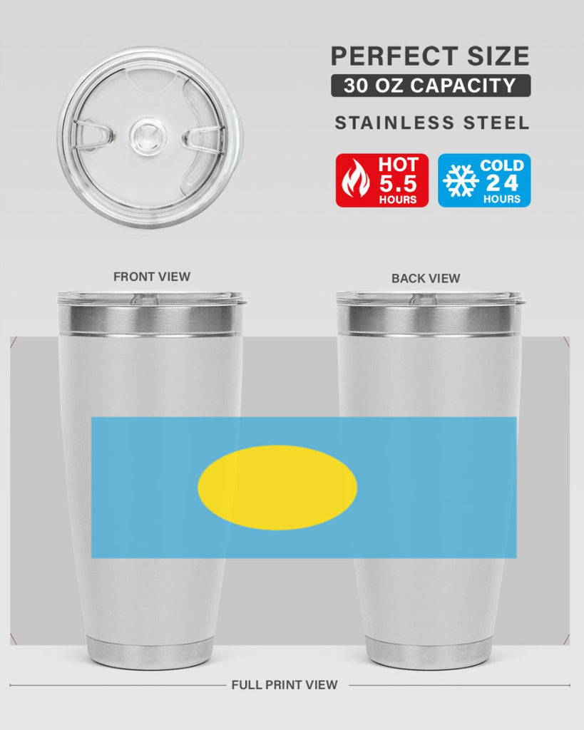 Palau 65#- world flags- Tumbler