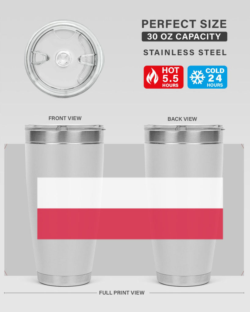 Poland 58#- world flags- Tumbler