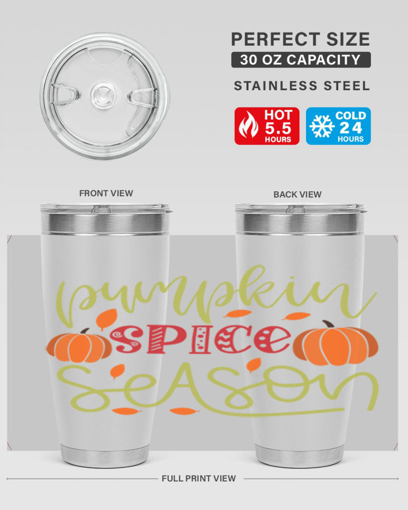 Pumpkin Spice Season 558#- fall- Tumbler