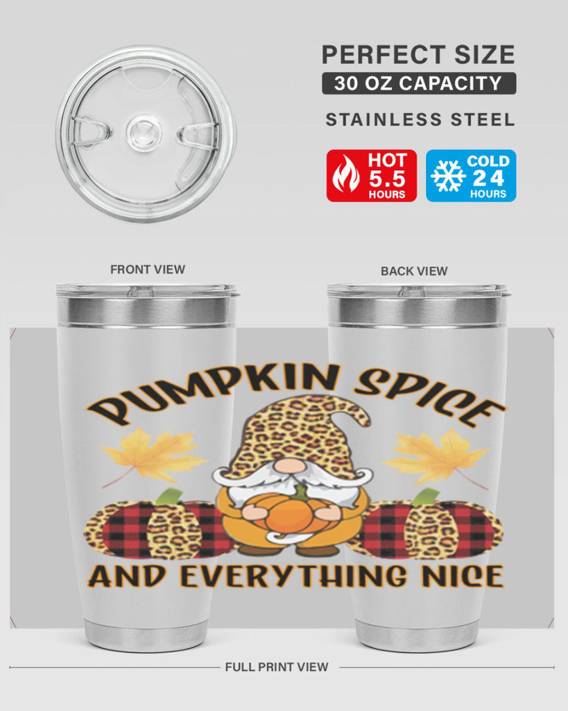 Pumpkin Spice and Everything Nice 534#- fall- Tumbler