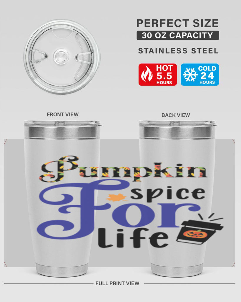 Pumpkinspiceforlife 566#- fall- Tumbler
