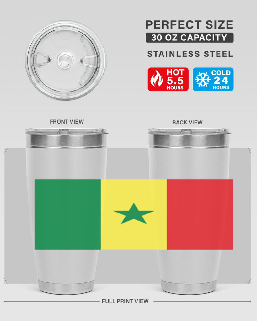 Senegal 45#- world flags- Tumbler
