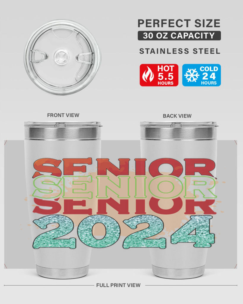 Senior 2024 1 11#- 12th grade- Tumbler