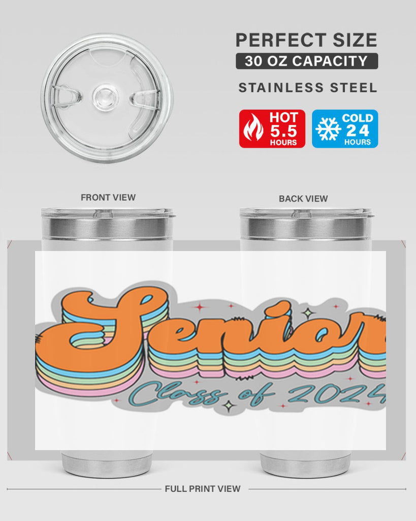 Senior class of 2024 16#- 12th grade- Tumbler